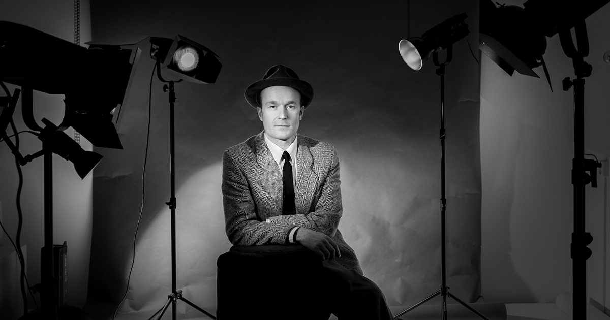 Portrettfotograf i studio